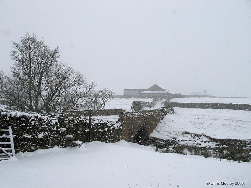 New House Lane.jpg - "Snow on the Lane"  - by Chris Moorby. New House Lane in snow